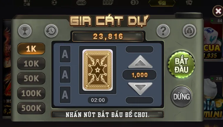 Trải Nghiệm Đỉnh Cao Khi Tham Gia Minigame Mini Gia Cát Dự Tại B52 Club