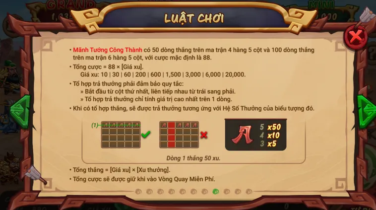 Tận Hưởng Trải Nghiệm Nổ Hũ Mãnh Tướng Công Thành Tại B52 Club Đẳng Cấp