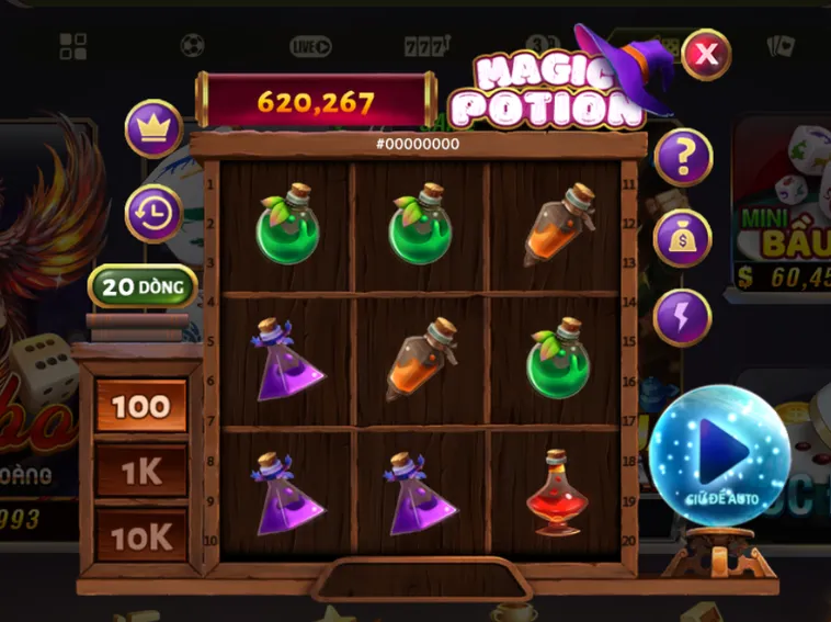 Khám Phá Trò Chơi Minigame Magic Potion Tại B52 Club Đầy Thú Vị