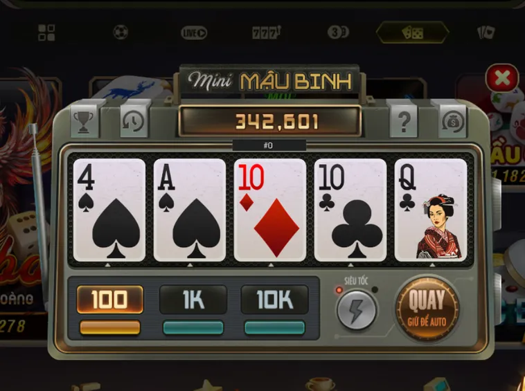 Trải Nghiệm Đỉnh Cao Khi Tham Gia Minigame Mini Mậu Binh Tại B52 Club