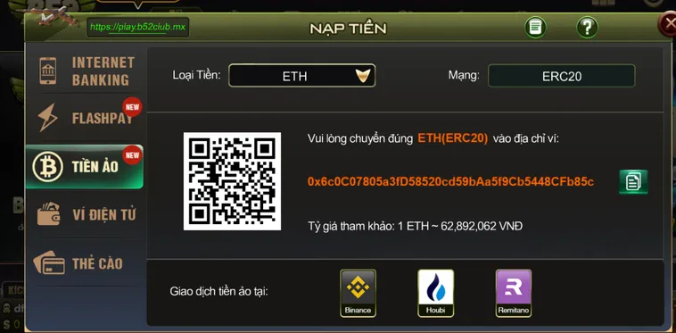 Hướng Dẫn Nạp Tiền B52 Club An Toàn Và Tăng Cường Ngân Sách Siêu Tốc