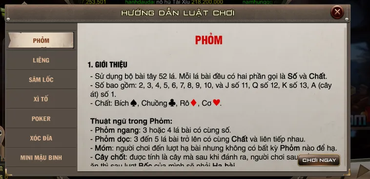 Trải Nghiệm Đỉnh Cao Với Tựa Game Phỏm Tại B52 Club Uy Tín