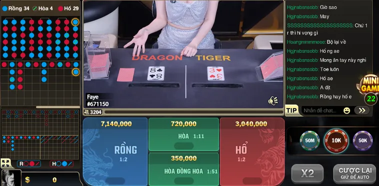 Trải Nghiệm Rồng Hổ BigWin Livestream Tại B52 Club Đỉnh Cao Nhất