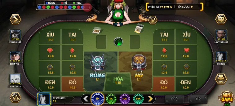 Trải Nghiệm Đỉnh Cao Với Tựa Game Rồng Hổ Tại B52 Club Đầy Kịch Tính