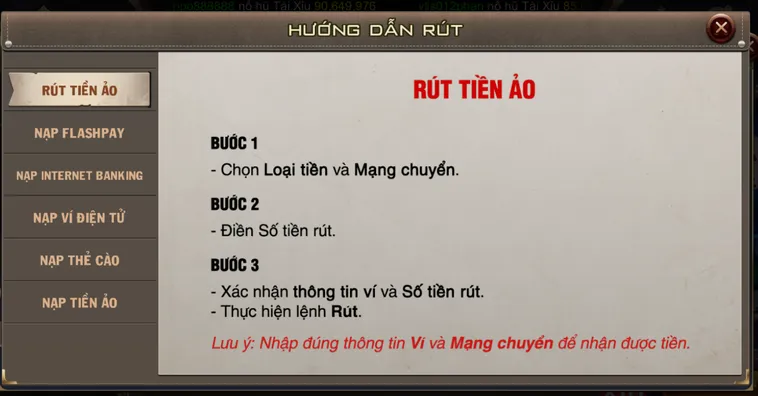 Hướng Dẫn Cách Rút Tiền B52 Club An Toàn Và Nhanh Chóng Nhất Hiện Nay