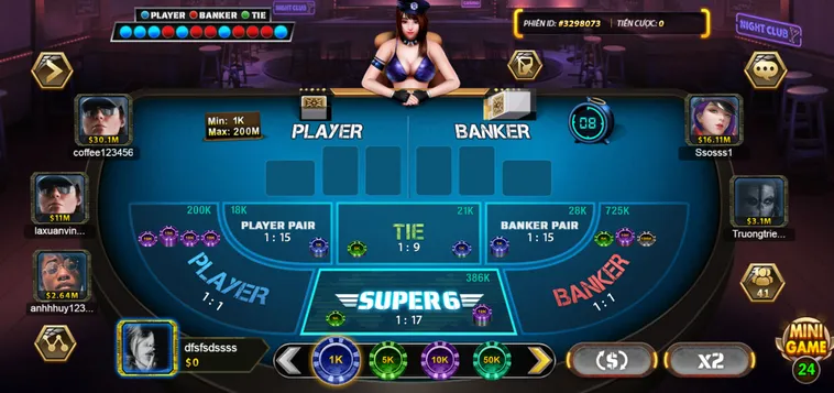 Super Baccarat 6 Tại B52 Club Đỉnh Cao Của Game Bài Trí Tuệ Thế Giới