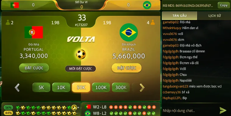 Trải Nghiệm Đỉnh Cao Khi Tham Gia Bóng Đá Volta MD5 Tại B52 Club