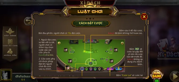 Xì Dách Tại B52 Club Sân Chơi Đỉnh Cao Cho Những Tín Đồ Game Bài